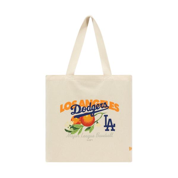ニュー内鰓 レディース 御徒面子 New Era Women\u0027s Fruit Canvas Tote Bags 天使の都市 Cream 皮膚軟化剤