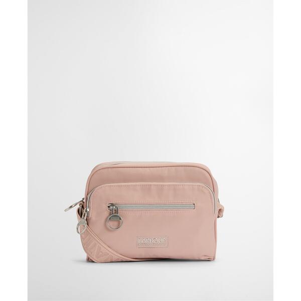 バブアー レディース 御徒面子 Barbour International Womens Qualify Crossbody Bag Desert Pink サクラ色