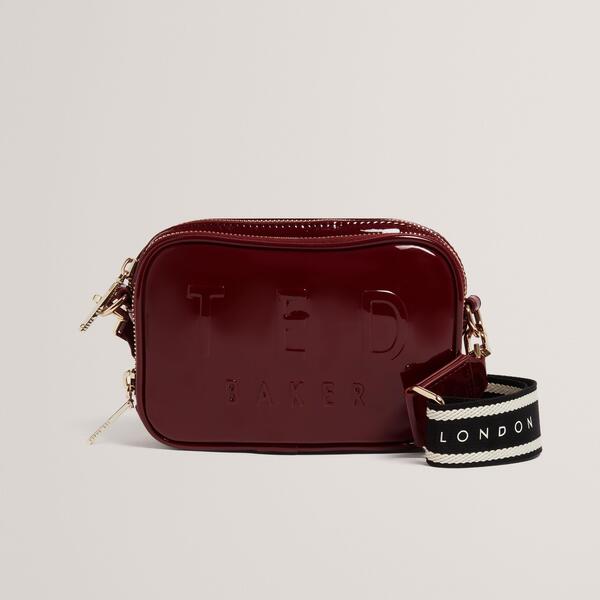 テッドベーカー レディース 御徒面子 Ted Baker Women\u0027s Webbing S Crossbody Bag OXBLOOD オックスブラッド