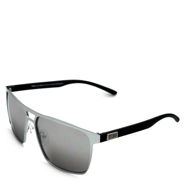 狂飆 メンズ 佩び物 サングラス・アイウェア Stormen\u0027s Aviator Sunglassesilver しろがね色