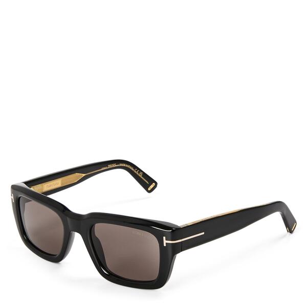 トム・ジェラルド・r・フォード メンズ 付属物 サングラス・アイウェア Tom Ford Men\u0027s Wayfarer Sunglasseshiny Black 黒いこと
