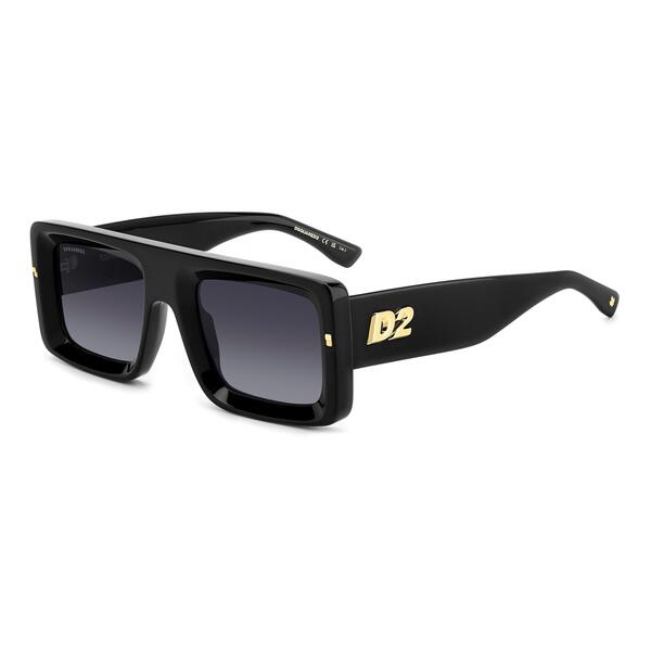 ディースクエアード メンズ 佩び物 サングラス・アイウェア DSquared2 Men\u0027s Round Sunglasses Black 黒いこと