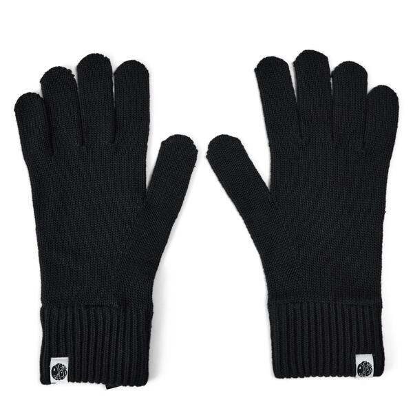 プレティグリーン メンズ 添え物 グローブ フリース Pretty Green Men\u0027s Norbury Fleece Gloves Black 黒いこと