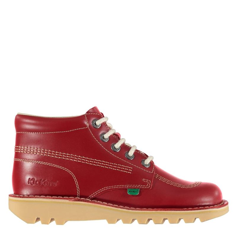 豪華な キッカーズ メンズ ブーツ レインブーツ シューズ Kick Hi Classic Boots Red Grupohospedar Com Br