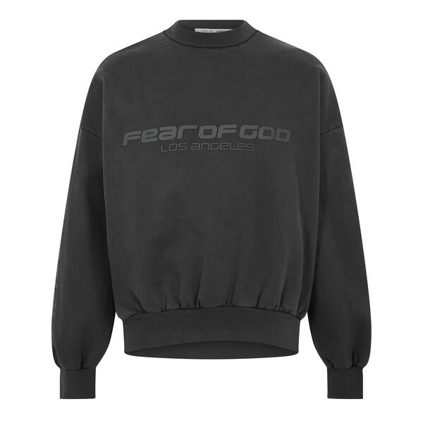 フィアオブゴッド メンズ アウター パーカー・スウェット Fear Of God Essentials FGE LA Crew Sn62 Vintage Black ブラック|ReVida 店