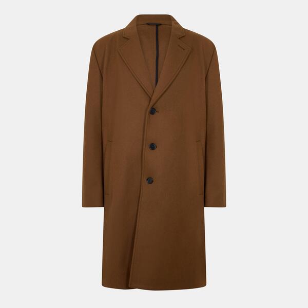 フューゴ メンズ アウター 上衣・上衣 厚地の外套 Hugo Men\u0027s Malox2341 Overcoat Rust/Copper 挙げ句の果て