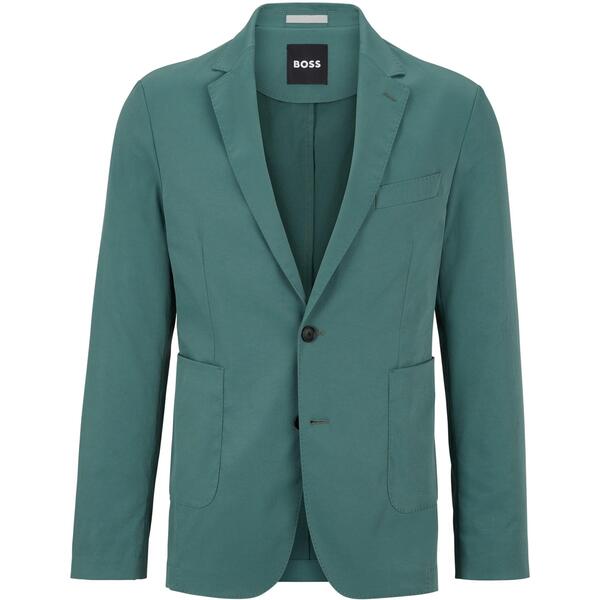 主任者 メンズ アウター 上衣・上衣 スポーツジャケット Boss Men\u0027s P-Hanry Tailored Blazer Open Green 緑であること