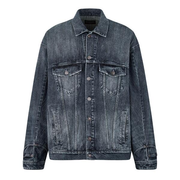バレンシアガ メンズ アウター 上衣・上衣 スポーツジャケット Balenciaga Men\u0027structured Tailored Fit Blazer Blue 青碧