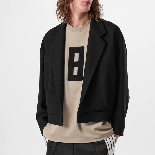 フィアオブゴッド メンズ アウター ジャケット・ブルゾン ブレザー Fear Of God Men's Notch Lapelong Sleeve Blazer Black ブラック｜ReVida 店