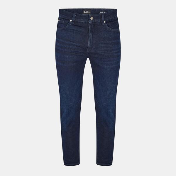 雇い主 メンズ ボトムス ジーンズズボン下 引っ切り無い デニム Boss Men\u0027s Ogden Straight Leg Jeans Dark Blue 415 青碧