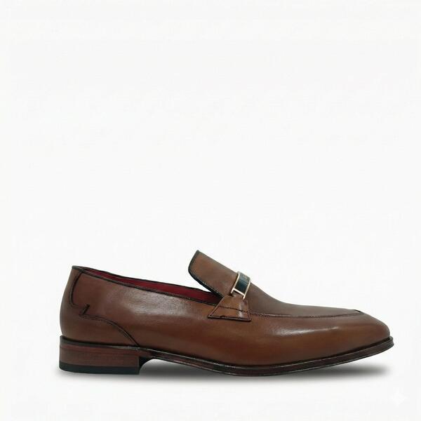 ジェフリーウェスト メンズ シューズ 置き目毛皮 Jeffery West Men\u0027s Loafers Toledo Cnkr Brn