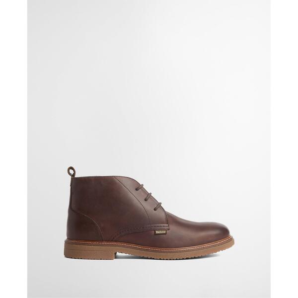 バブアー メンズ シューズ ブーツ・レインブーツ Barbour Mens Kirkstone Desert Boots BR98 Dark Brown 赤銅色