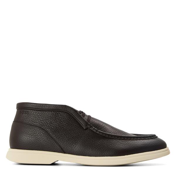 主任者 メンズ シューズ ブーツ・レインブーツ Boss Men\u0027sienne Desb Chukka Boots Dark Brown 赤銅色