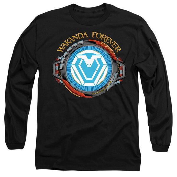 マーベル メンズ トップス ティーシャツ Marvel Black Panther: Wakanda Forever Ironheart Reactor L Black 黒いこと