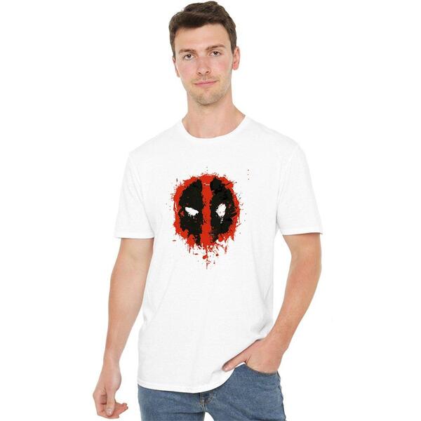 マーベル メンズ トップス ティーシャツ ロゴタイプ Marvel Paint Logo Mens T-Shirt White 白いこと