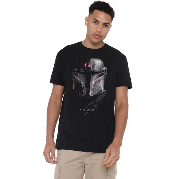 はやりっ児 ウォーズ メンズ トップス ティーシャツ Star Warstar Wars Mandalorian Shadows Unisex T-Shirt Black 黒いこと