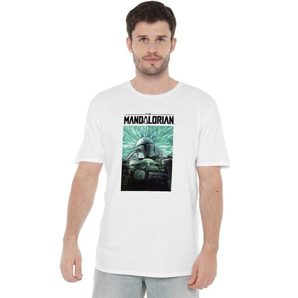 はやりっ児 ウォーズ メンズ トップス ティーシャツ Star Wars The Mandalorian Star Wars Mandalorian Hyperspeed U White 白いこと