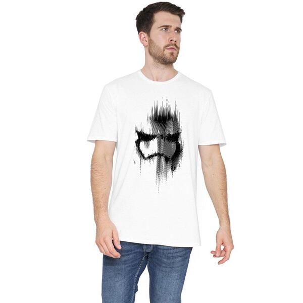はやりっ児 ウォーズ メンズ トップス ティーシャツ 綿織物 Star Warstar Warstar Wars Trooper Mask Cotton Mens T-Shi White 白いこと