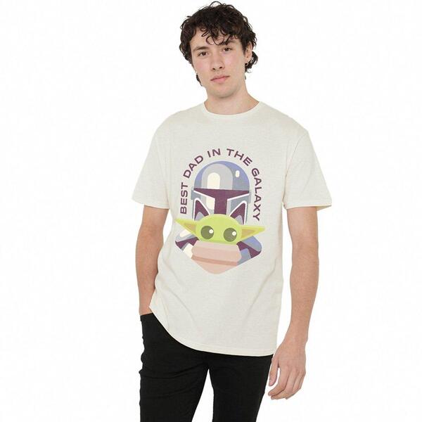 はやりっ児 ウォーズ メンズ トップス ティーシャツ Star Warstar Wars Dad And Child Mens T-Shirt Natural