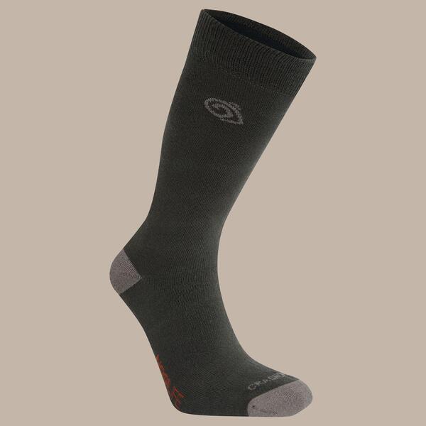 クラッグホッパーズ メンズ アンダー御召しもの ソックス Craghoppers Nosi Life Single Pack Socks Blkpep/Midgy