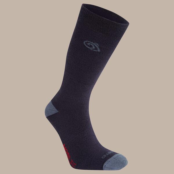 クラッグホッパーズ メンズ アンダー御召しもの ソックス Craghoppers Nosi Life Single Pack Socks Blnvy/Blstne