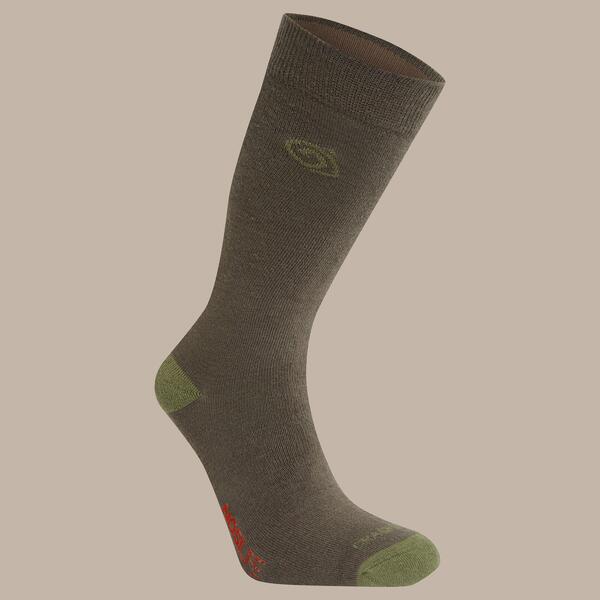 クラッグホッパーズ メンズ アンダー御召しもの ソックス Craghoppers Nosi Life Single Pack Socks Wdldgr/Wldol