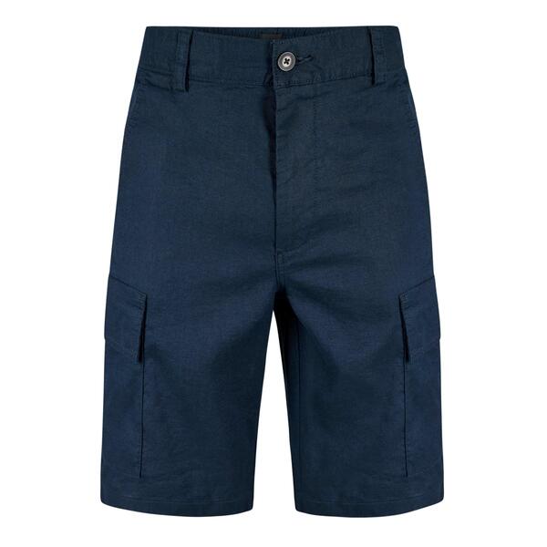 主任者 メンズ ボトムス 二分の一ズボン下・さる股引き 遊撃手ズボン下 Boss Men\u0027s Cargo Shorts Dark Blue 404 青色