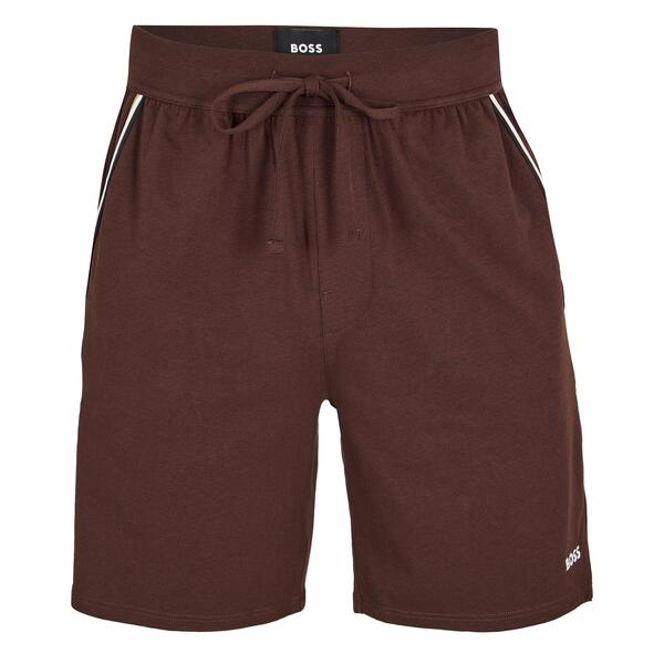 主任者 メンズ ボトムス 二分の一ズボン下・さる股引き 遊撃手ズボン下 Boss Mens BOSS Bodywear Unique Casual Shorts Dark Brown 207 赤銅色