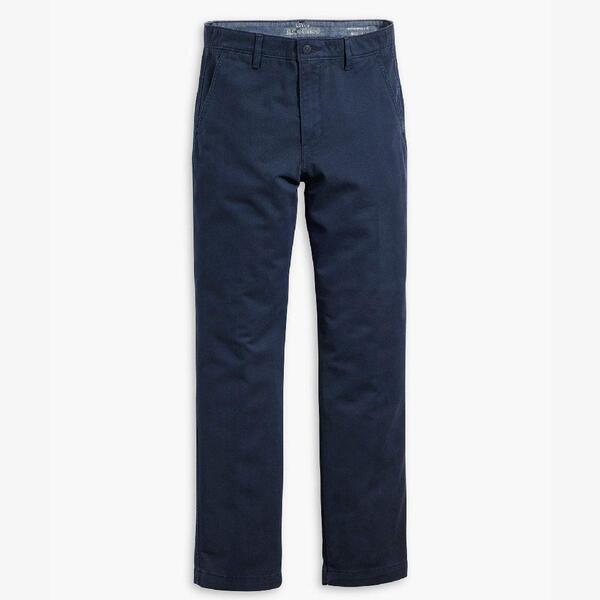 リーヴァイズジーンズ メンズ ボトムス 心地好いズボン下 Levis Men\u0027s Authentic Straight Washed Chinos Navy Blazer 米国海軍