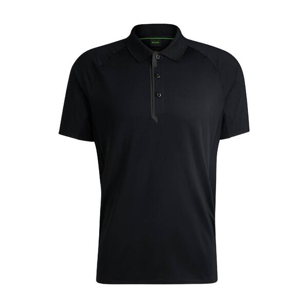 ボス メンズ トップス ポロシャツ Boss Paddytech 10262069 01 Black ブラック｜ReVida 店