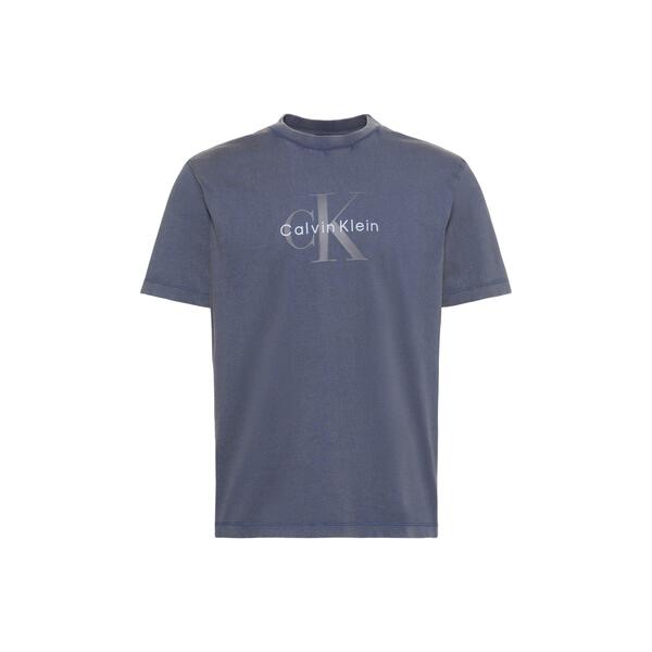 カルバンクライン メンズ トップス ティーシャツ Calvin Klein Jeans Men\u0027s T-Shirt Blue Nomad 青碧