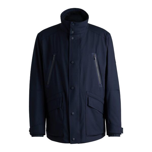 主任者 メンズ アウター 上衣・上衣 厚地の外套 Boss Men\u0027s P Cielo Formal Coat Dark Blue 青色