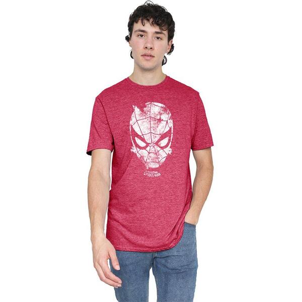 マーベル メンズ トップス ティーシャツ Marvel Webhead T-Shirt Red 赤いこと
