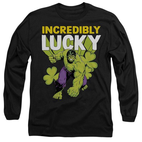 マーベル メンズ トップス ティーシャツ Marvel The Incredible Hulk St Patricks Day Hulk Incrediblack 黒いこと