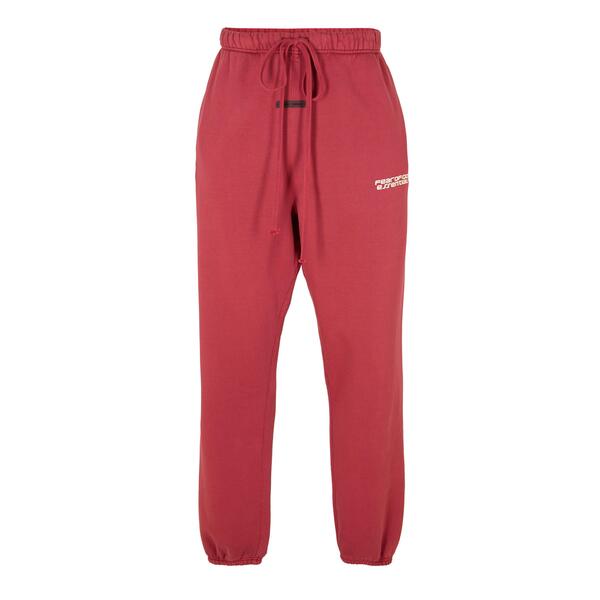 フィアオブゴッド メンズ ボトムス 心地よいズボン下 Fear Of God Essentials FGE Classic Swt Pnt 錫62 Crimson クリムゾン
