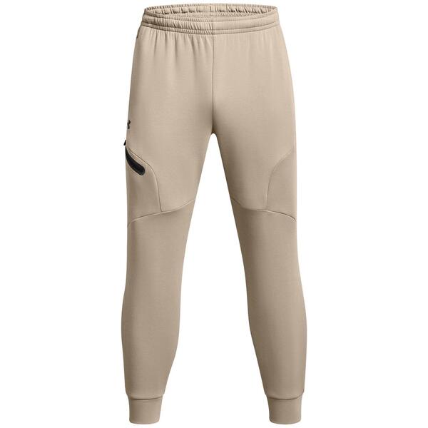 アンダーアーマー メンズ ボトムス 心地好いズボン下 ジョガーパンツ フリース Under Armour Men\u0027s Closed Hem Fleece Joggers Brown 赤銅色