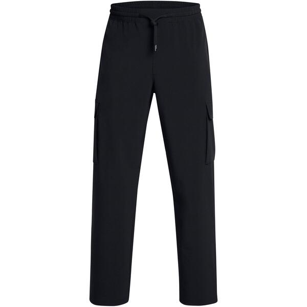 アンダーアーマー メンズ ボトムス カジュアルパンツ ジョガーパンツ フリース Under Armour Men's Vibe Closed Hem Fleece Joggers Black/White ホワイト|ReVida 店