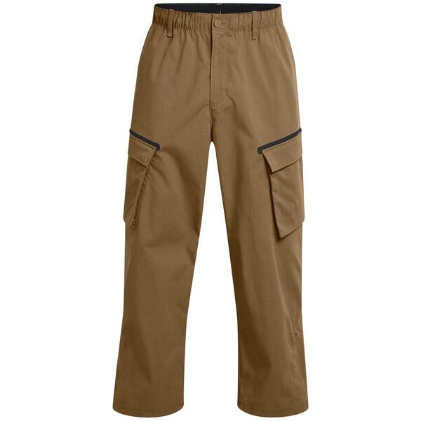 アンダーアーマー メンズ ボトムス 心地よいズボン下 ジョガーパンツ Under Armour Men\u0027s Utility Cargo Joggers Brown 赤銅色
