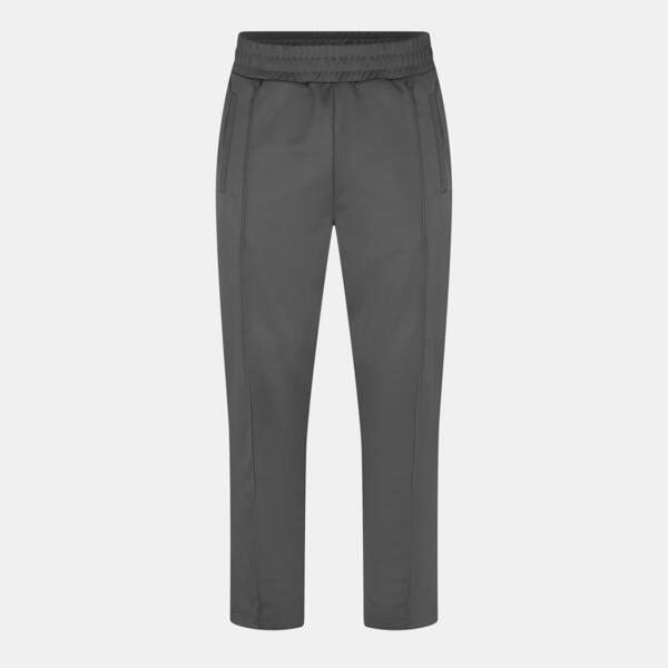 パーム・エンジェルス メンズ ボトムス カジュアルパンツ リラックスフィットラックスーツ ジョガーパンツ Palm Angels Men's Curve Woven Relaxed Fit Open Hem Tracksuit Joggers Dark Grey グレー｜ReVida 店