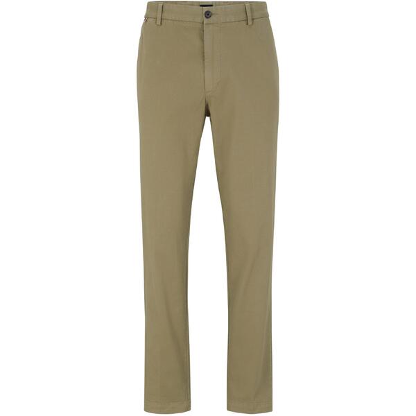 主任者 メンズ ボトムス 心地よいズボン下 Boss Men\u0027s Kane L Tailored Trousers Light/Green 緑であること