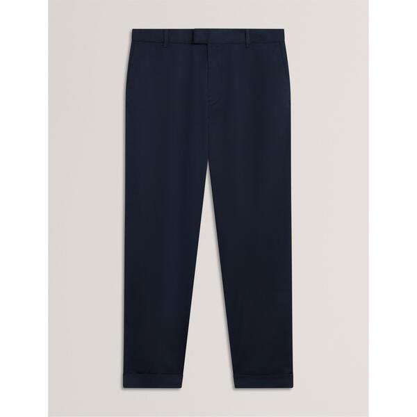 テッドベーカー メンズ ボトムス 心地好いズボン下 Ted Baker Men\u0027s Tapered Trousers Navy 米国海軍