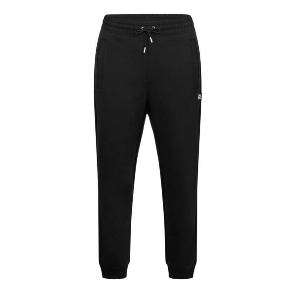 フューゴ メンズ ボトムス 心地好いズボン下 ジョガーパンツ フリース Hugo Men\u0027s Dimacs Closed Hem Fleece Joggers Black 黒いこと