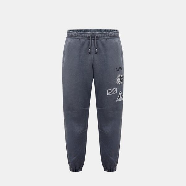 ソウルカル メンズ ボトムス 心地よいズボン下 ジョガーパンツ フリース SoulCal Mensoul NASA Closed Hem Fleece Joggers Grey 薄墨色