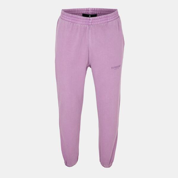 リプレゼント メンズ ボトムス カジュアルパンツ ジョガーパンツ フリース Represent Men's Closed Hem Fleece Joggers Mid Purple パープル|ReVida 店