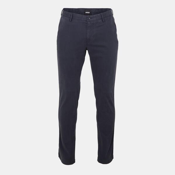 雇い主 メンズ ボトムス 心地好いズボン下 引っ切り無い Boss Men\u0027straight Leg Trousers Dark Blue 青碧