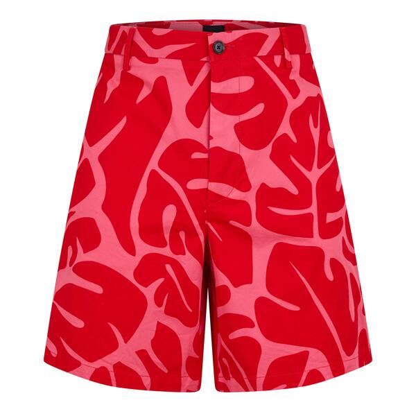 主任者 メンズ ボトムス 心地よいズボン下 引っ切り無い Boss Men\u0027straight Leg Trousers Dark Pink サクラ色