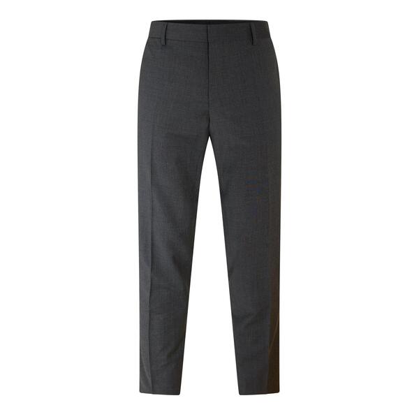 元締め メンズ ボトムス 心地好いズボン下 引っ切り無い Boss Men\u0027s H Genius Mm C Straight Leg Trousers Dark Grey 薄墨色