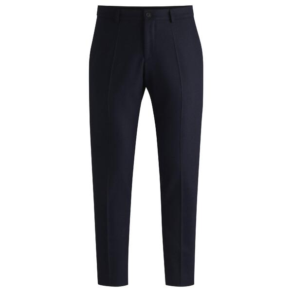 雇い主 メンズ ボトムス 心地好いズボン下 引っ切り無い Boss Men\u0027s P Geniustraight Leg Trousers Blue 青碧