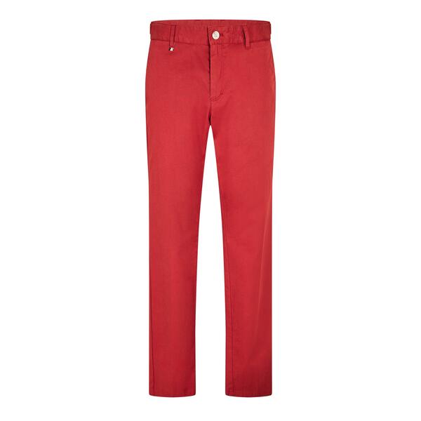 元締め メンズ ボトムス 心地好いズボン下 引っ切り無い Boss Men\u0027s C-Genius-W-242F Straight Leg Trousers Open Brown 赤銅色