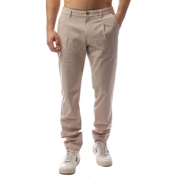 雇い主 メンズ ボトムス 心地好いズボン下 か細い相応う Boss Men\u0027s Kaito1-Pl Slim Fitrousers Medium Beige ベージュ